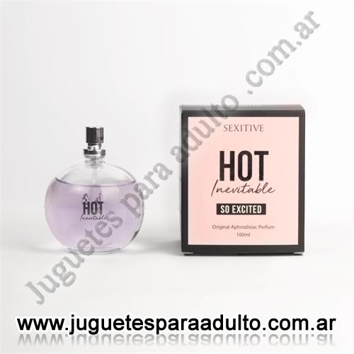 Accesorios, Afrodisiacos feromonas, Perfume Hot Inevitable So Excited 100ML.